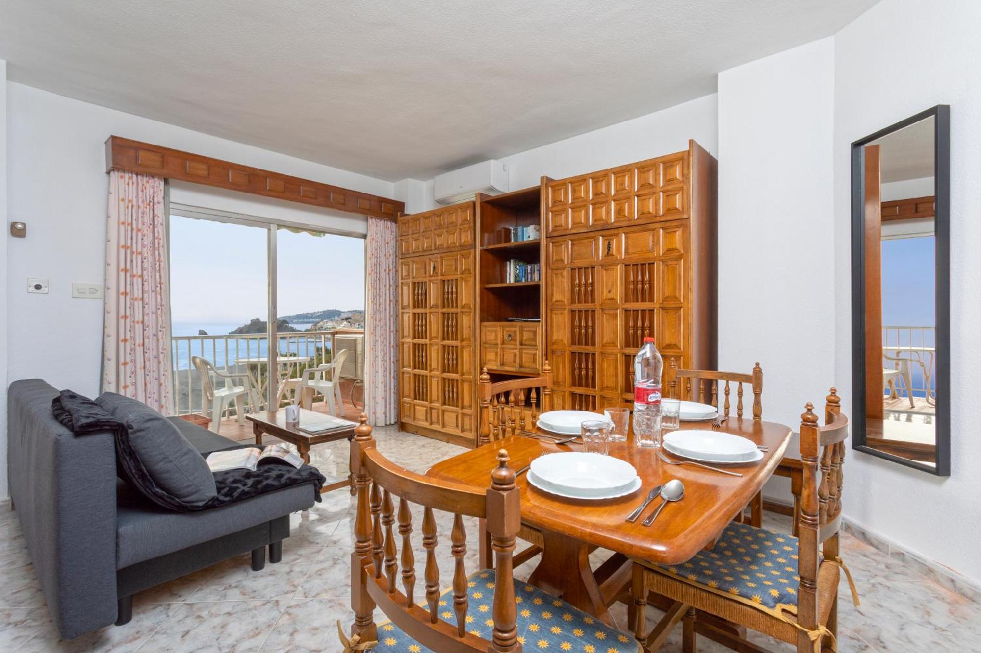 1004 - Beachfront Apartment On El Paseo, 4 Pers - Air Conditionning - Wi-Fi - Smart Tv Almuñécar Eksteriør bilde